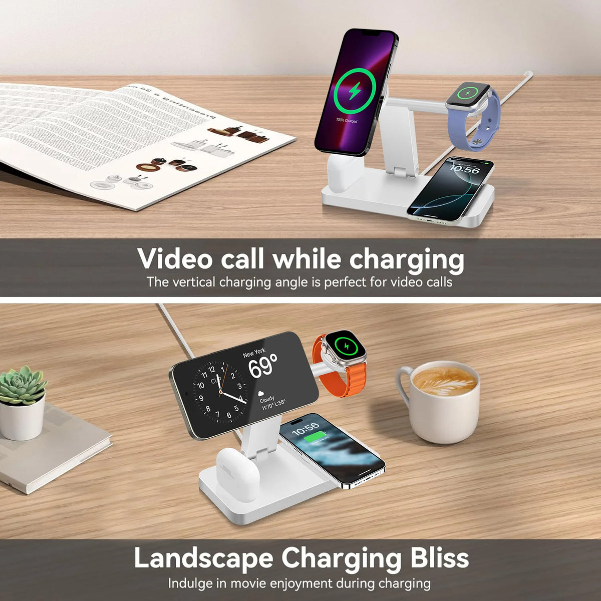 4-in-1 MagSafe Wireless Charging Hub
