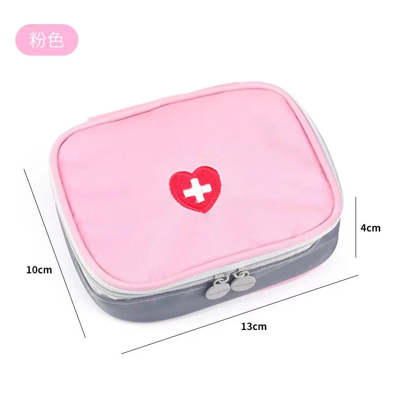 Portable Travel First Aid & Medicine Pouch