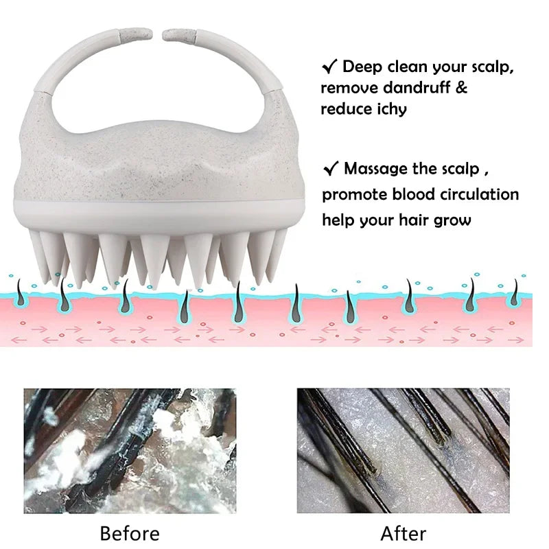 Silicone Scalp Massage Brush