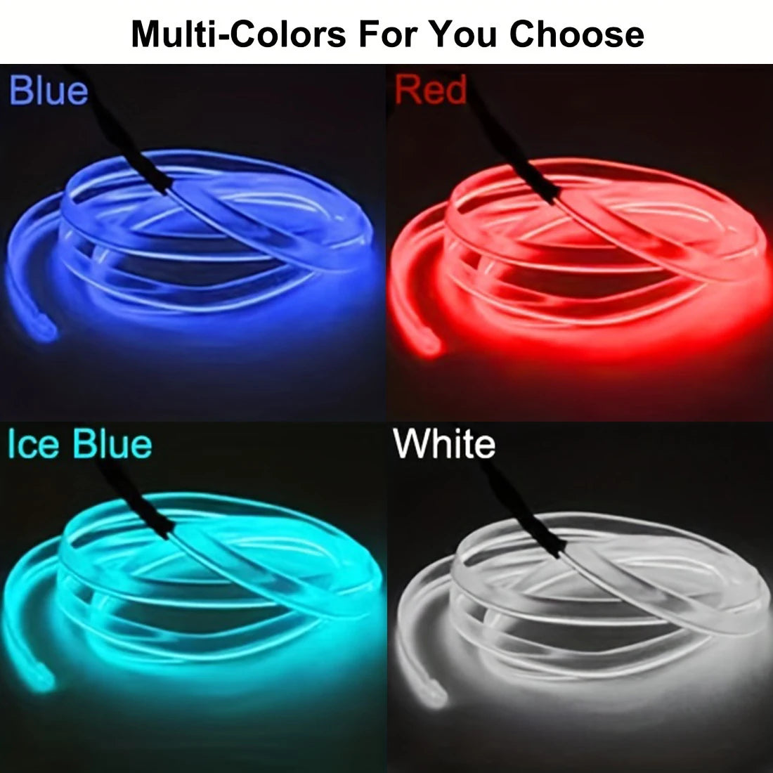 5 m USB Ambient EL Wire Light