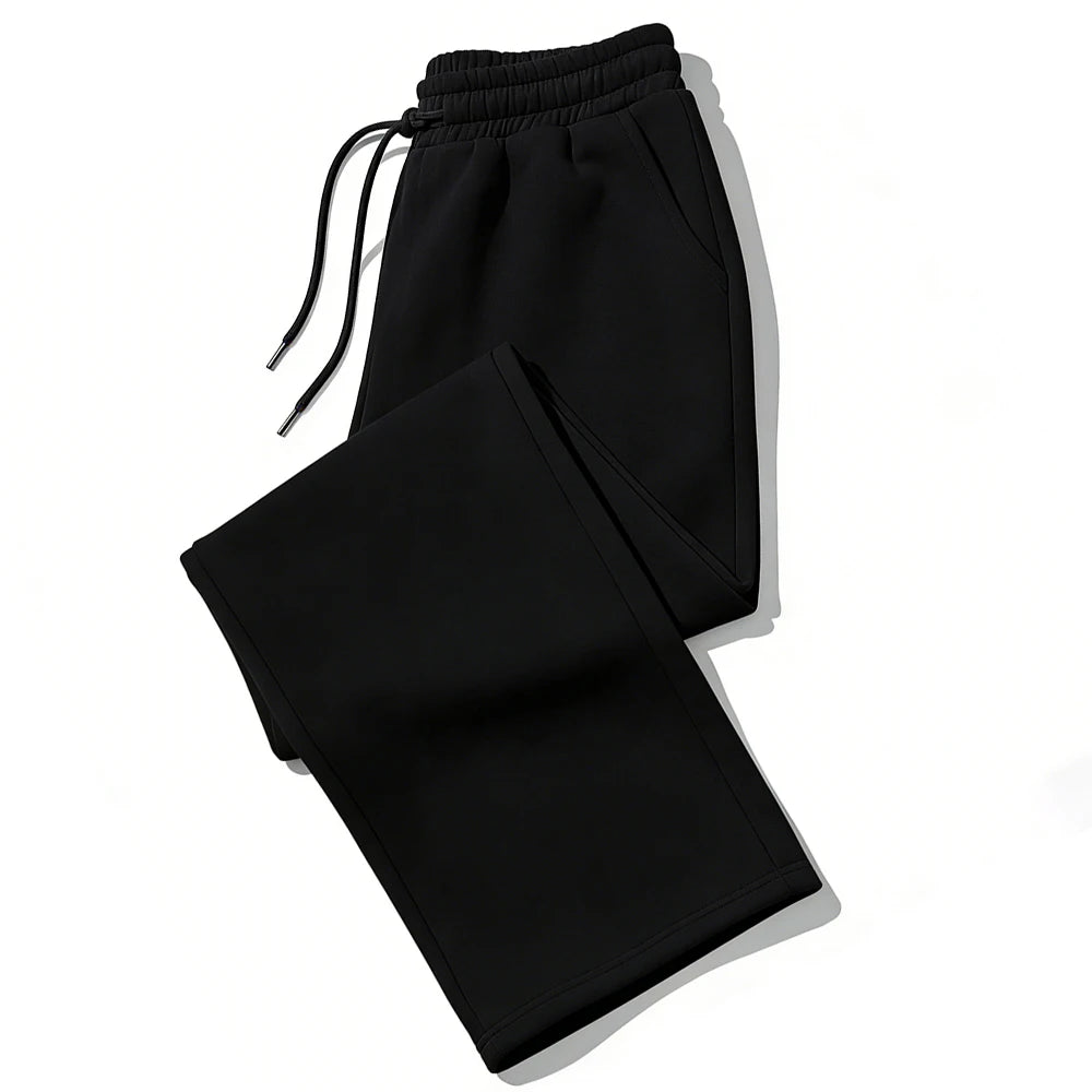 Straight Fit Drawstring Jogger Sweatpants