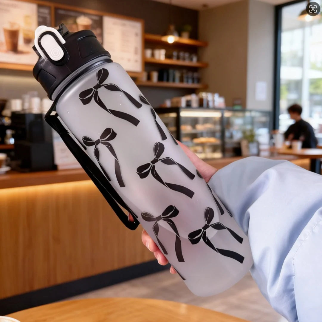 750ml Sport Water Bottle with Carry Strap
