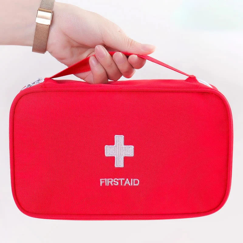 Portable Travel First Aid & Medicine Pouch