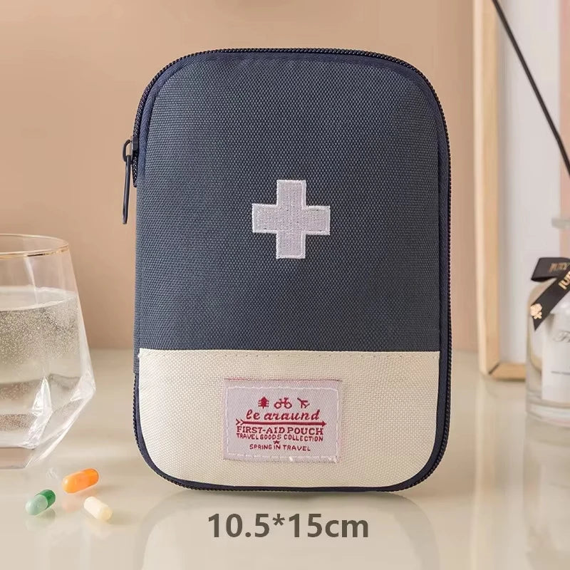 Portable Travel First Aid & Medicine Pouch