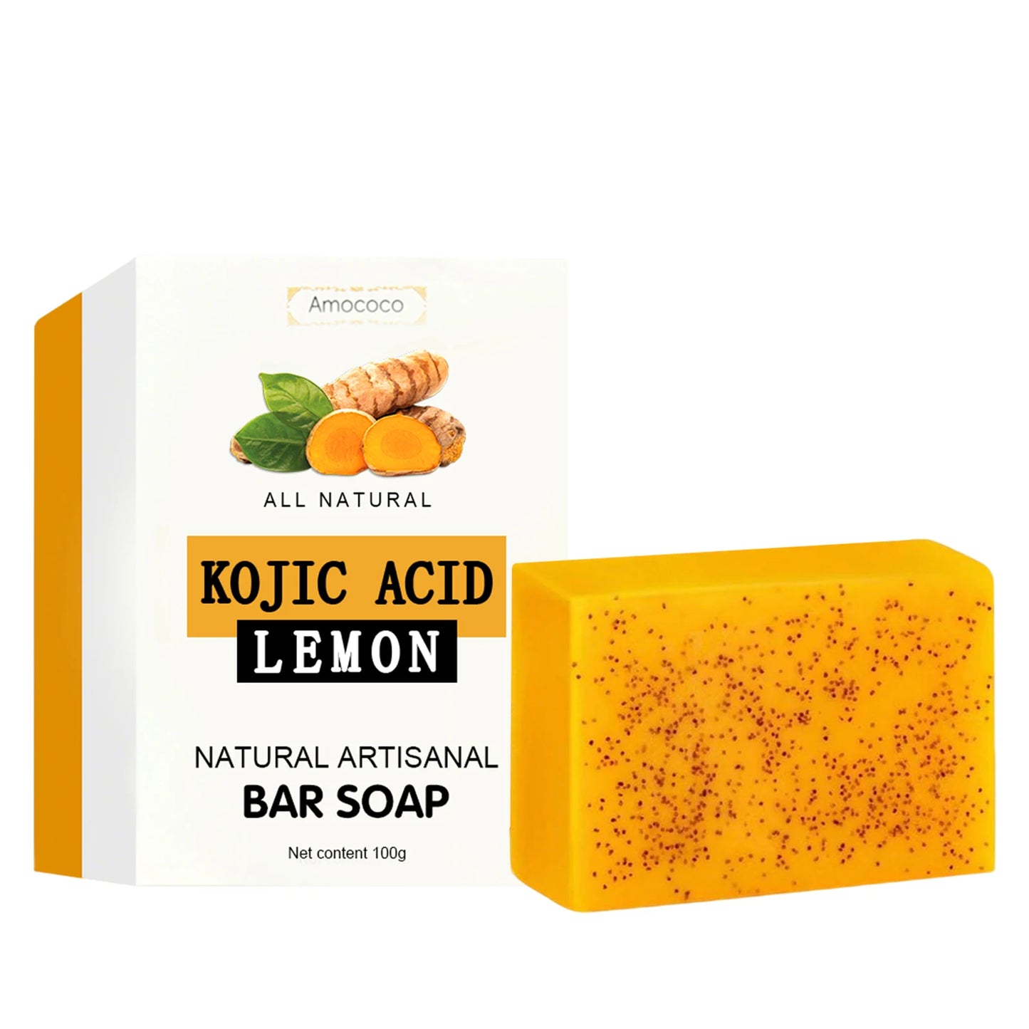 Turmeric Kojic Acid Brightening Soap Bar