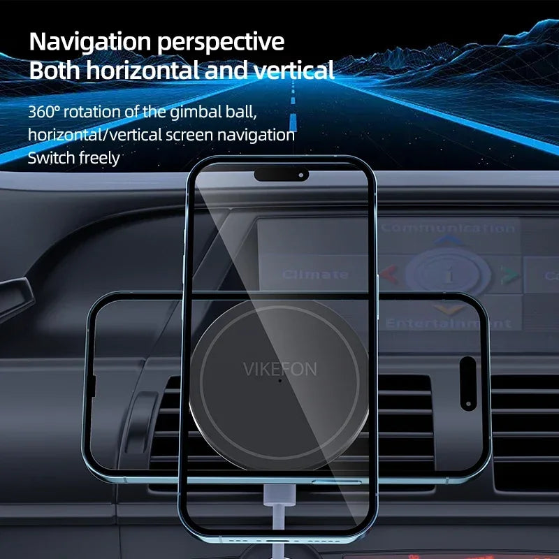 MagSafe Magnetic Car Vent Charger