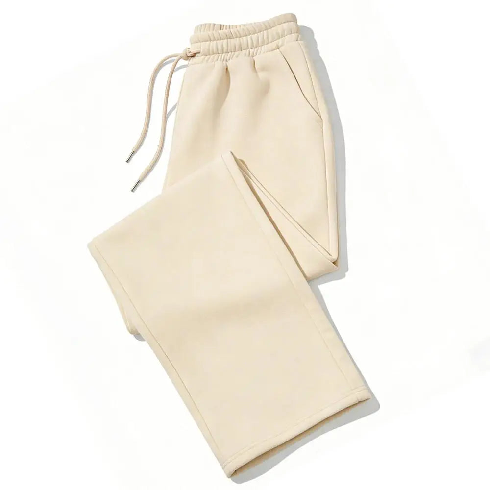 Straight Fit Drawstring Jogger Sweatpants