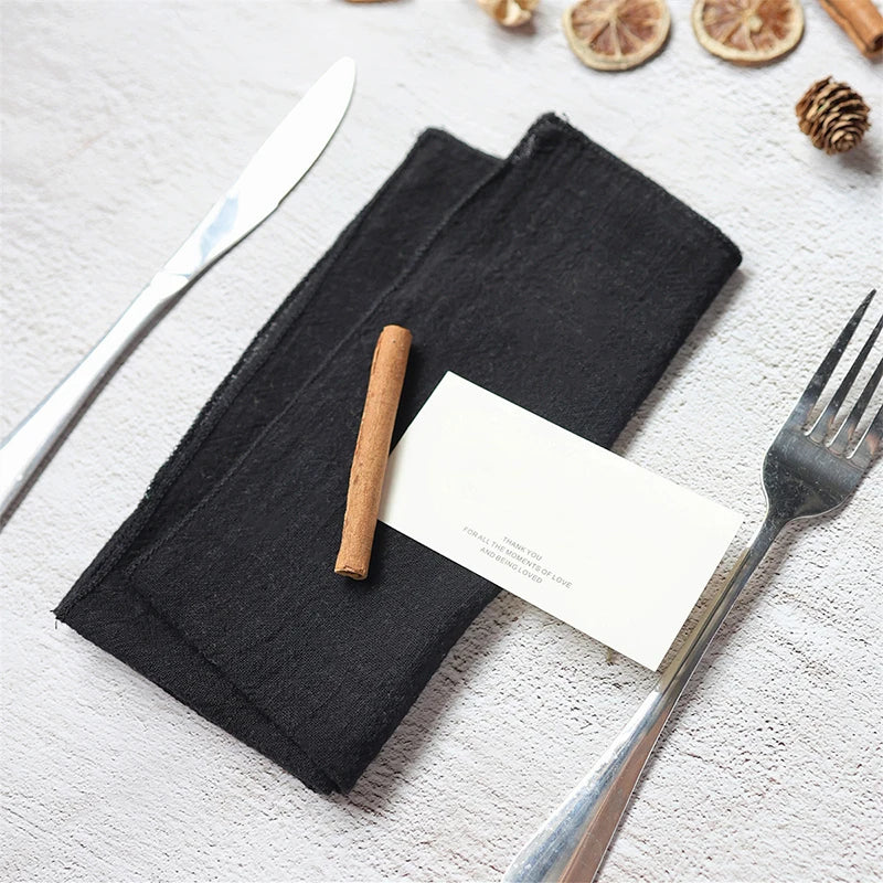 Pink Cotton Cloth Napkins – Set of 10