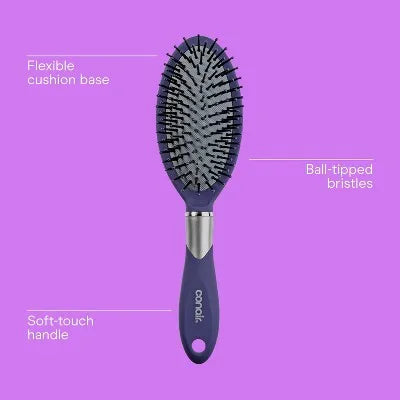 Ball-Tipped Cushion Bristle Hair Brush