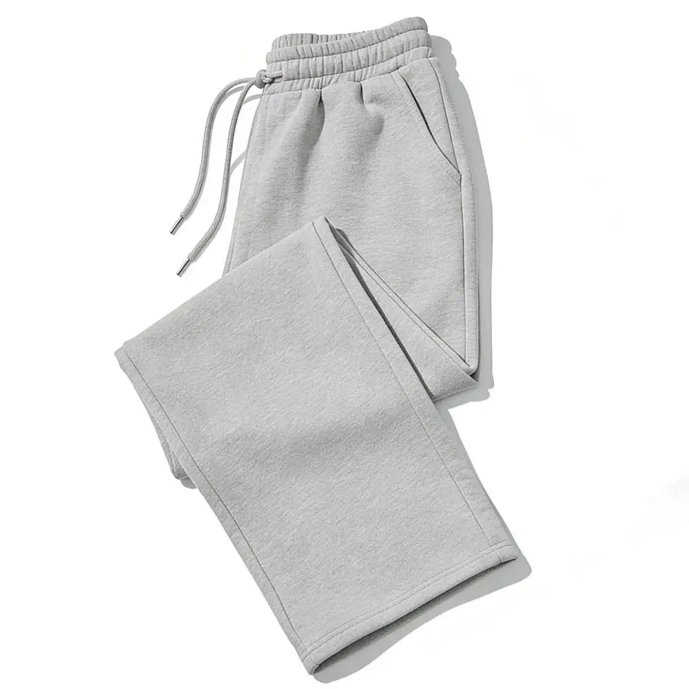 Straight Fit Drawstring Jogger Sweatpants