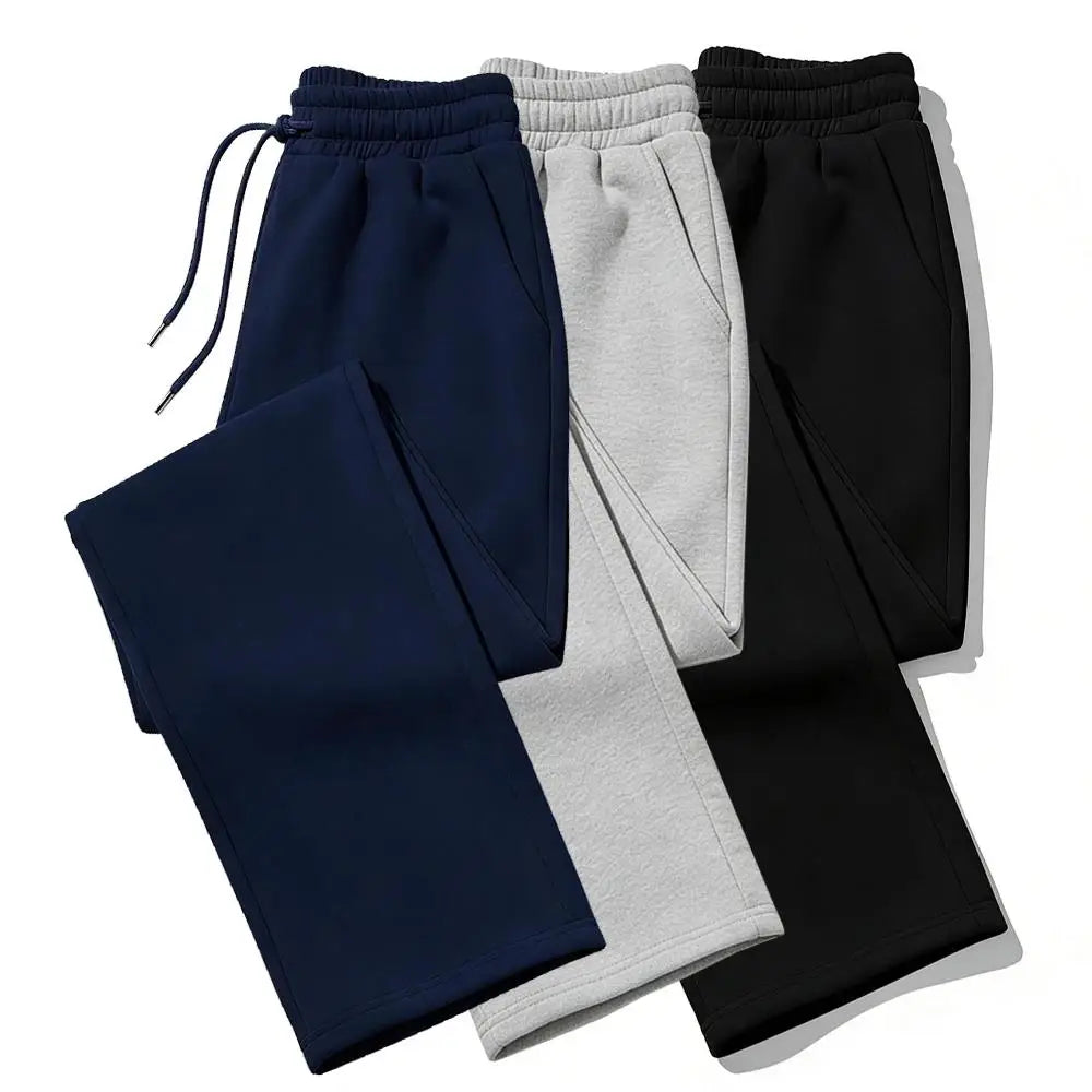 Straight Fit Drawstring Jogger Sweatpants